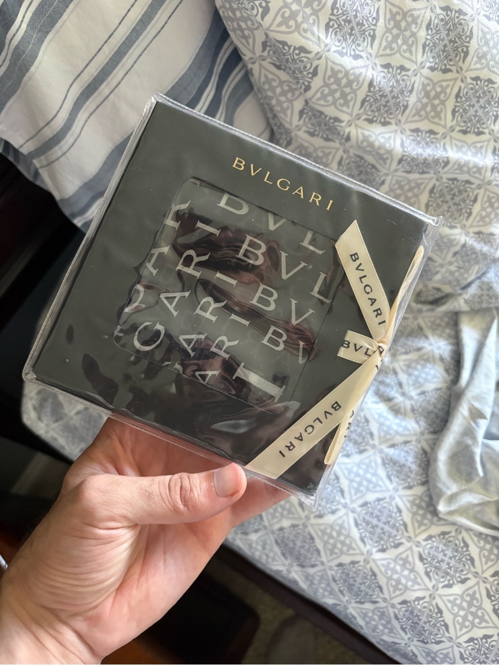 Bulgari Black scarf brand new